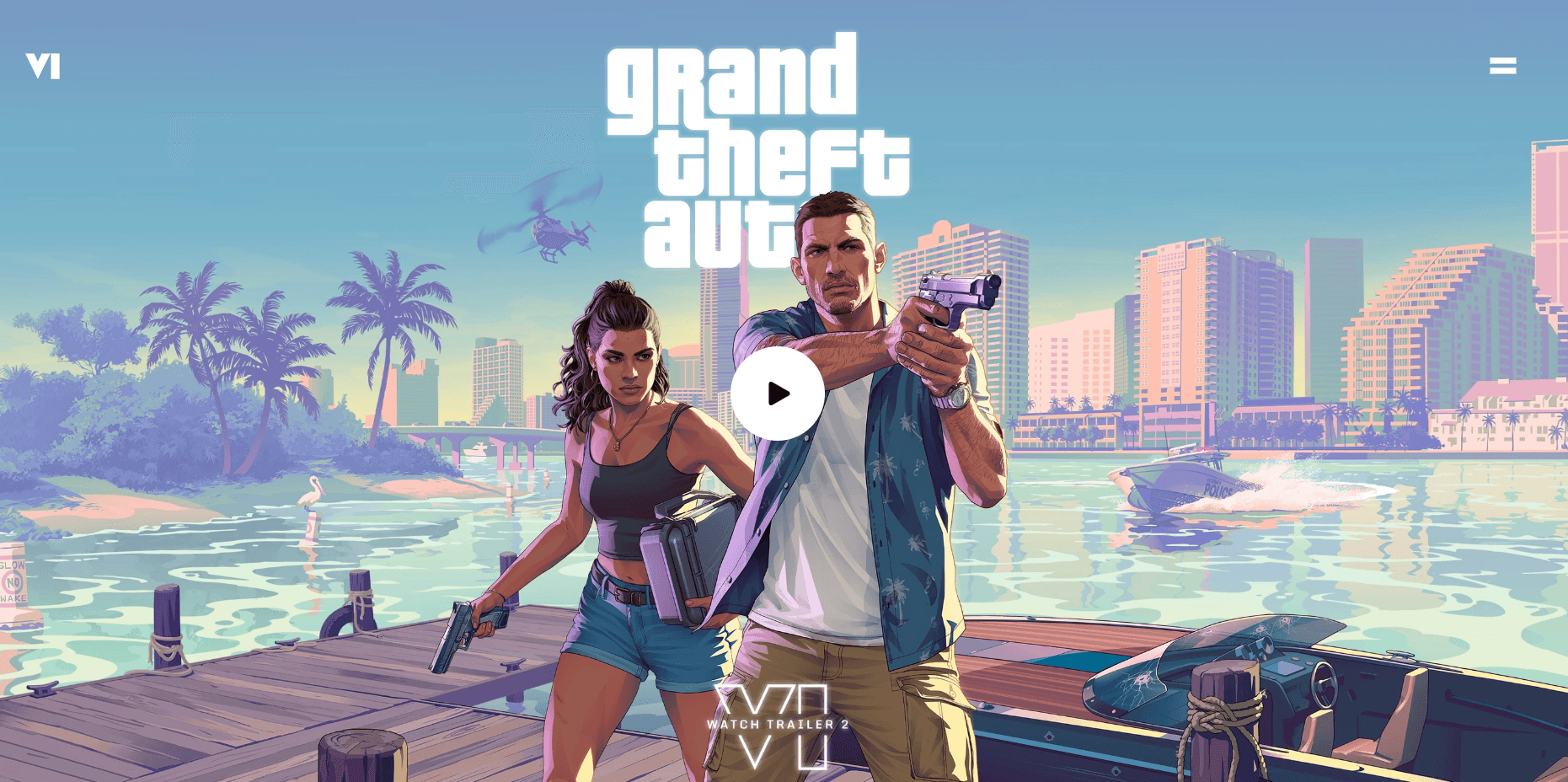 GTA VI Website Clone